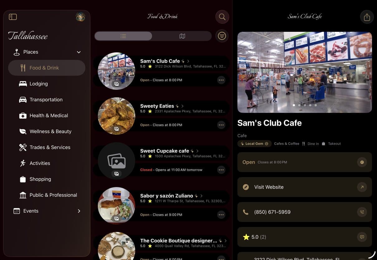 Tallahassee, Evolved by GL on iPad